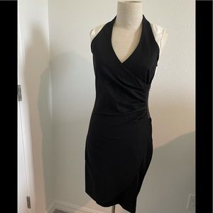 Kenneth Cole bodycon stretch dress with zipper. Black and white, NWT size 4